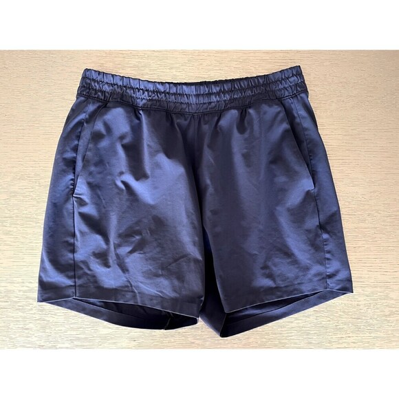 Uniqlo Other - Uniqlo AIRism Cotton Easy Shorts Mens Medium Dark Navy 9" Inseam Comfort